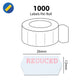 26 x 12mm Reduced CT4 (10,000 Labels)