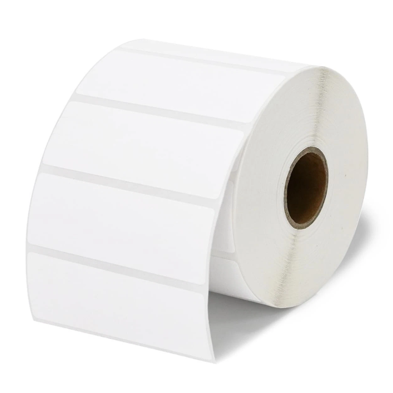 20 Rolls of Zebra Compatible Labels 72mm x 36mm Removable