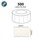 Swift 22 x 12 mm Price Gun Labels CT1 White 5,000 Stickers Pricemarking Tags