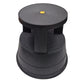 Swift Supastep Black Kick Step Stool with Retractable Castors Heavy Duty PP Great For Work Office Warehouse Retail Home 150kg Load Capacity