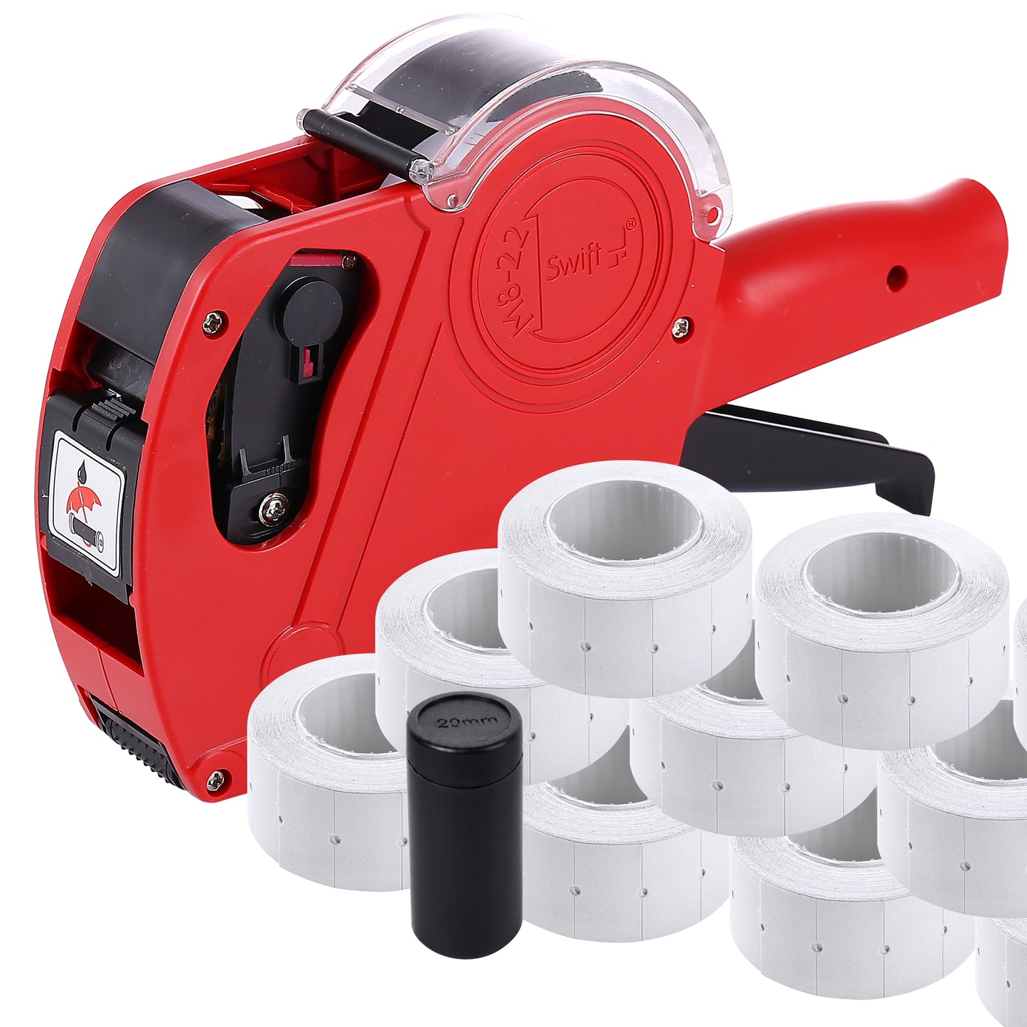 Swift M8-22 Price Gun Red 22x12mm
