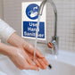 Use Hand Sanitiser Plastic Sign (BS23)