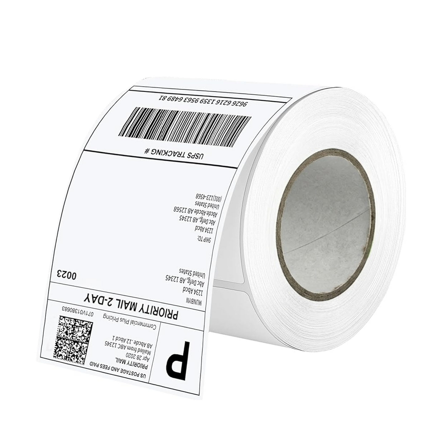 20 Rolls of Zebra Compatible Labels 100mm x 150mm (4" x 6")