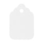 Swift Strung Tags White Card Clothing Parcel Label String Hanging Gift Swing Tickets Kraft Hang Price Labelling 29mm x 20mm (Pack Of 5000)