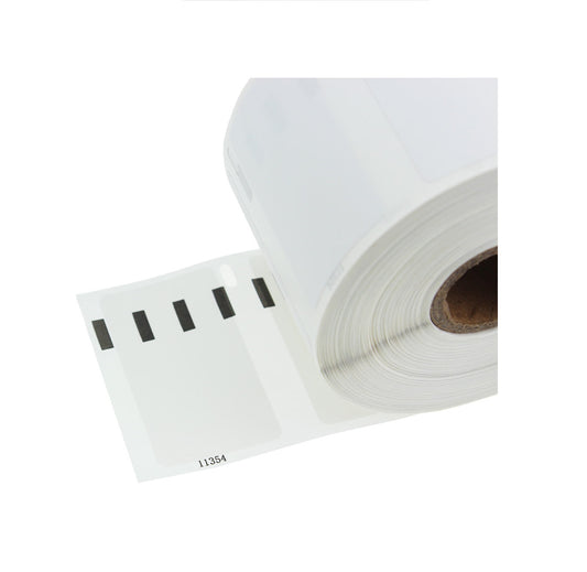 Dymo Compatible Labels 11354 - Plastic (32x57mm) tradingmadeeasy.co.uk