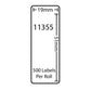 Dymo Compatible Labels 11355 (19x51mm) tradingmadeeasy.co.uk