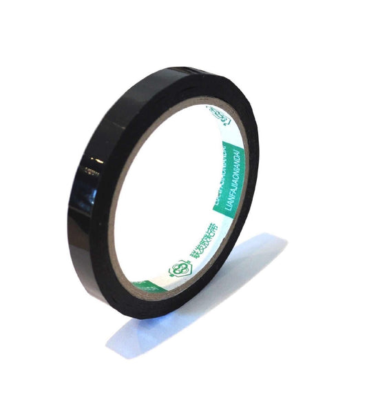 12 x Bag Neck Sealer Tape - Black tradingmadeeasy.co.uk