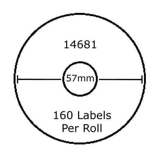 Dymo Compatible Labels 14681 (57mm) tradingmadeeasy.co.uk