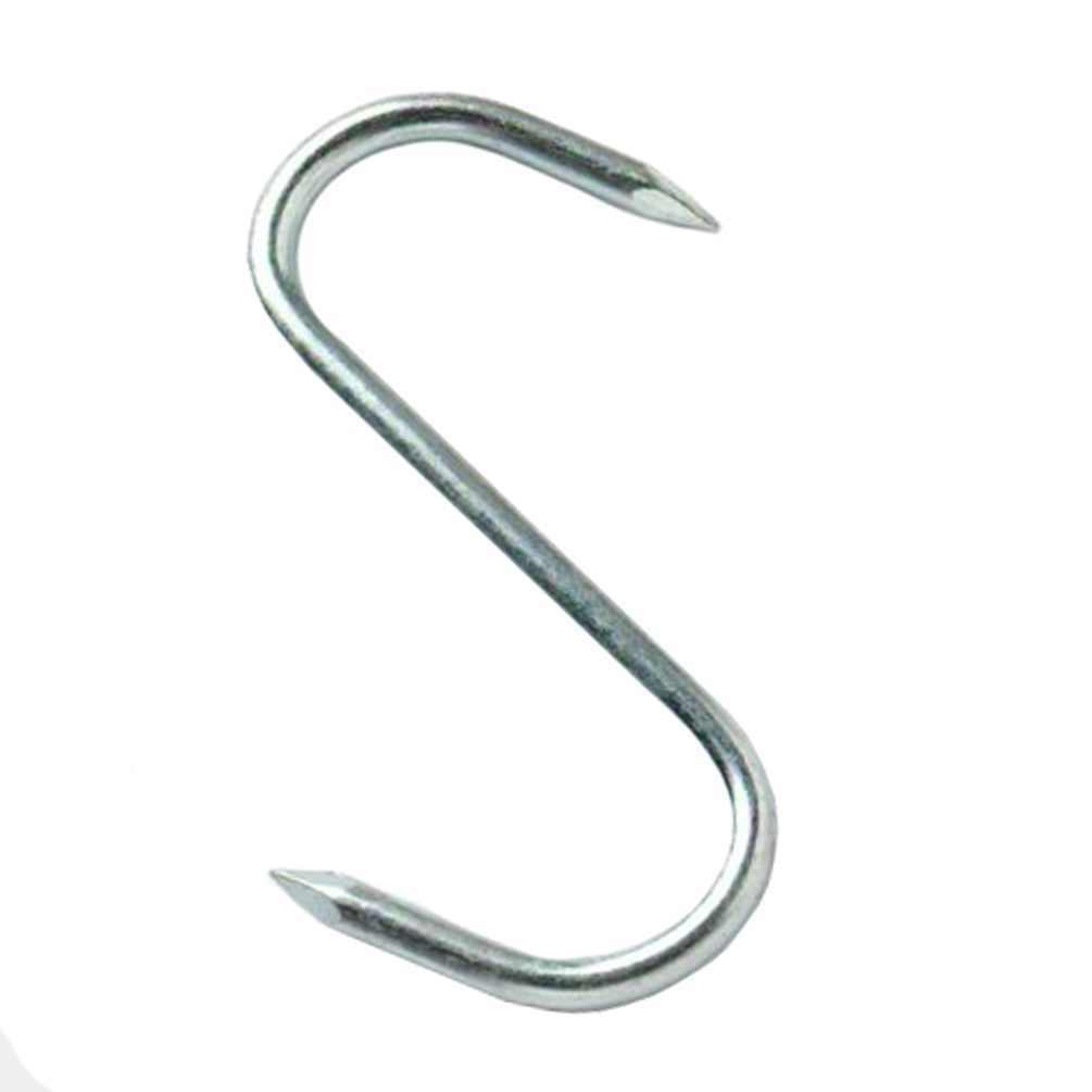 18cm Large Stainless Steel Butchers Hook tradingmadeeasy.co.uk