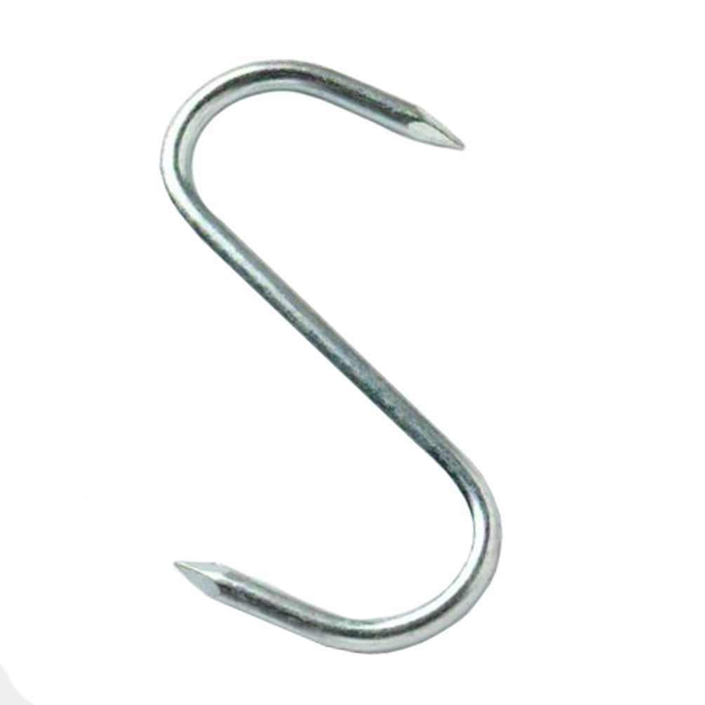 20cm Large Stainless Steel Butchers Hook tradingmadeeasy.co.uk