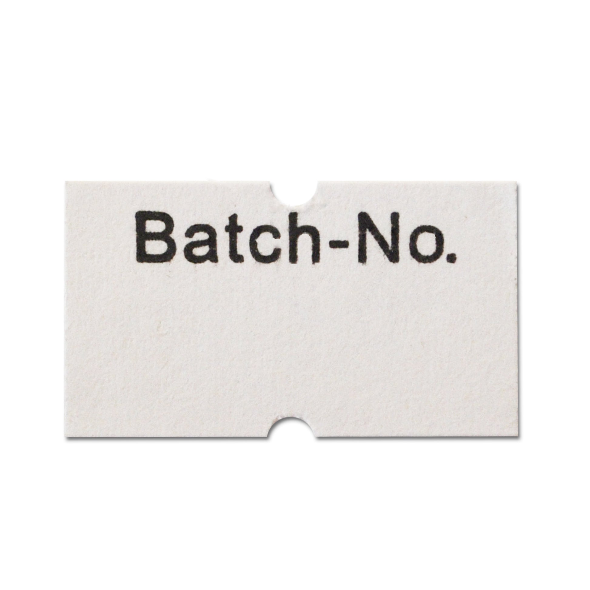 22 x 12mm Batch-No. (5000 Labels) CT1 tradingmadeeasy.co.uk