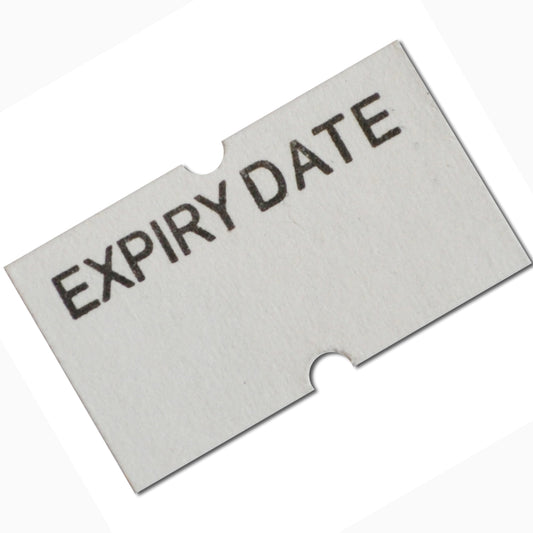 22 x 12mm EXPIRY DATE (5000 Labels) CT1 tradingmadeeasy.co.uk
