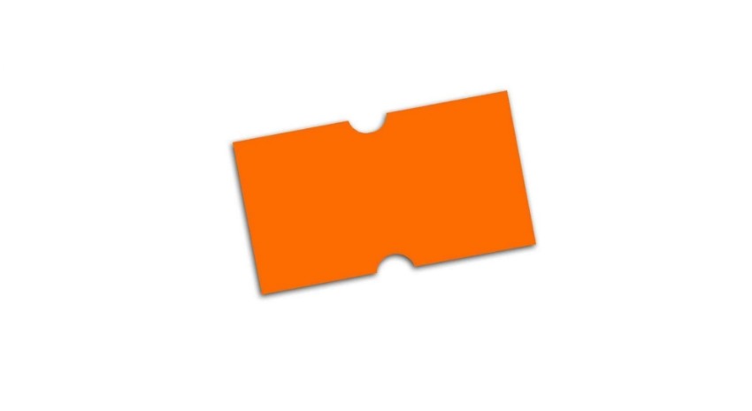 22 x 12mm Orange (5000 Labels) CT1 tradingmadeeasy.co.uk