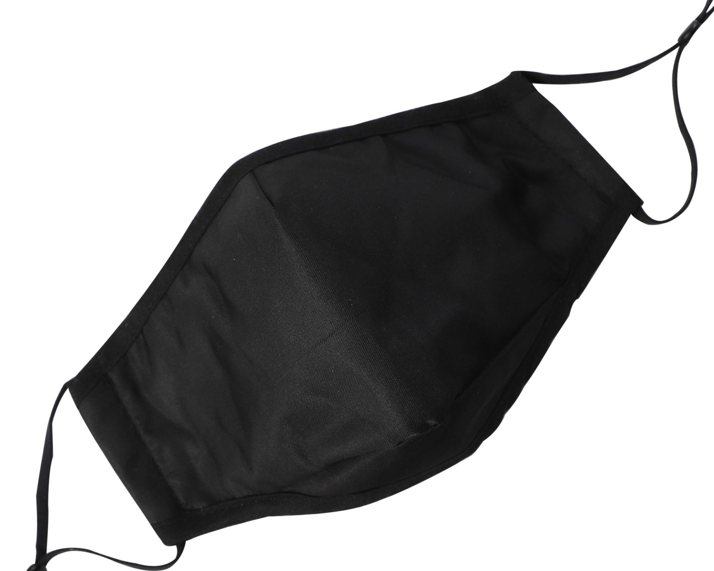 Komonee 4 Ply Winter Washable Reusable Black Face Mask tradingmadeeasy.co.uk