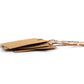 100 x Strung Hanging Card Clothing Tags 60mm x 40mm Brown tradingmadeeasy.co.uk