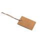 100 x Strung Hanging Card Clothing Tags 60mm x 40mm Brown tradingmadeeasy.co.uk