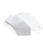 100 x Strung Hanging Card Clothing Tags 60mm x 40mm White tradingmadeeasy.co.uk