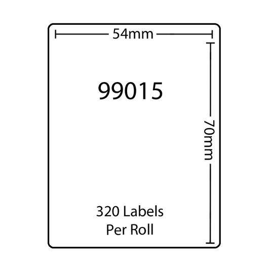 Dymo Compatible Labels 99015 (54x70mm) tradingmadeeasy.co.uk