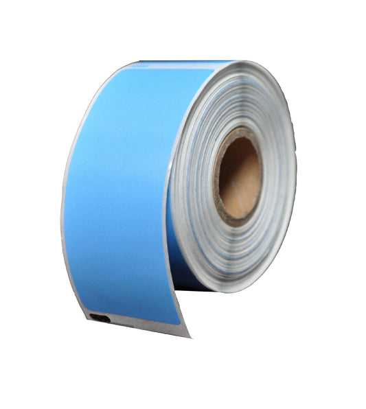 Dymo Compatible Labels 99012 - Blue (36x89mm) tradingmadeeasy.co.uk