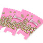 Foldable Childrens Popcorn Holder Boxes Pink Pack of 12 tradingmadeeasy.co.uk