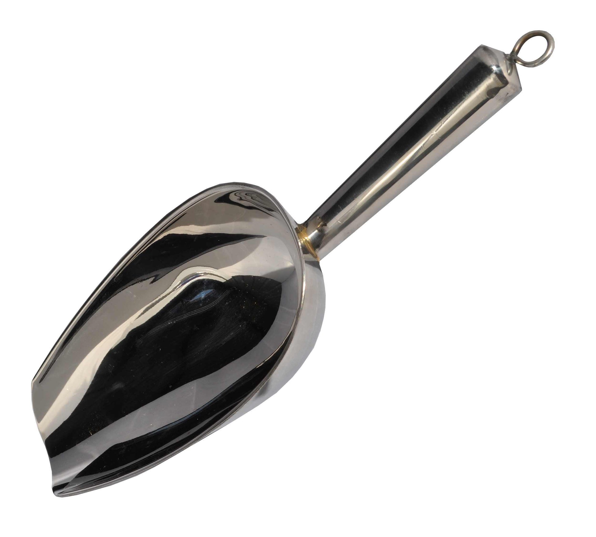 Large Stainless Steel Scoop 12oz tradingmadeeasy.co.uk