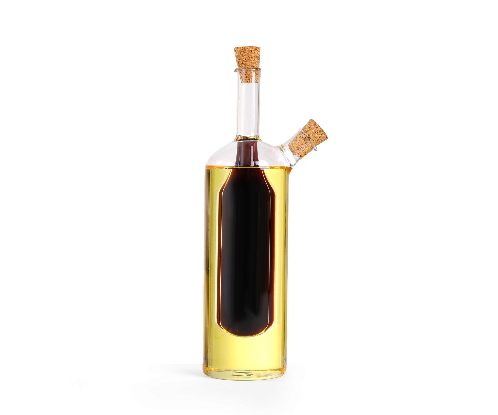 Olive Oil and Vinegar Dual Glass Dispenser Bottle (VB12) tradingmadeeasy.co.uk
