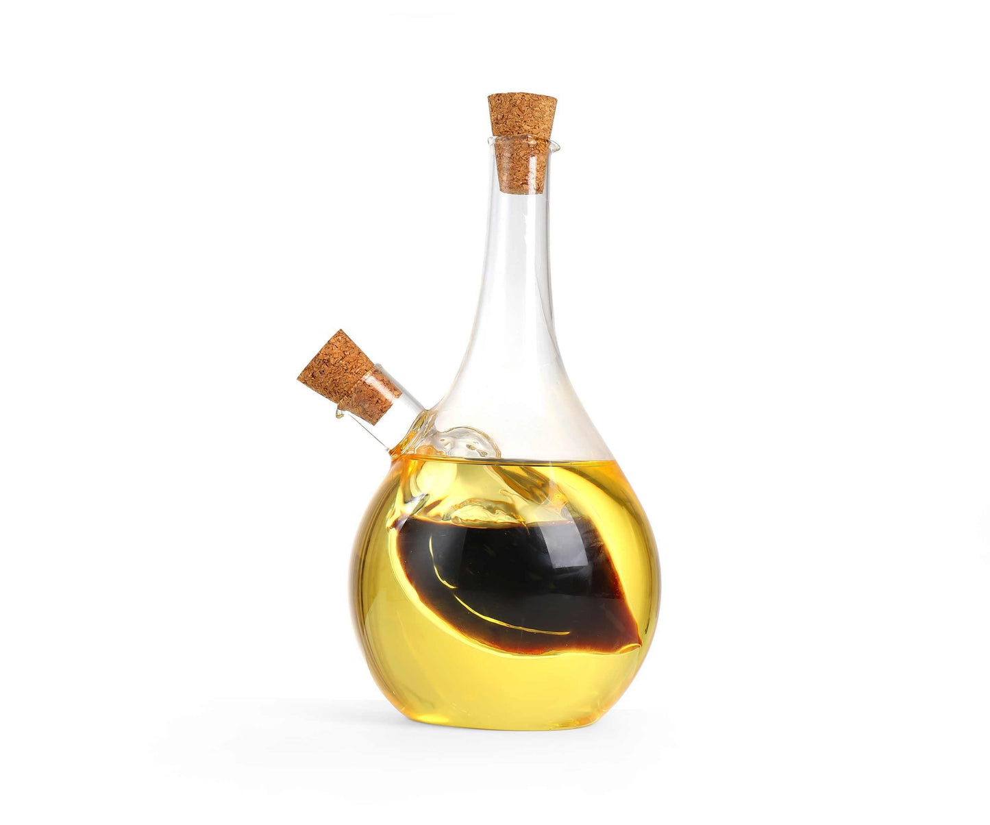 Olive Oil and Vinegar Dual Glass Dispenser Bottle (VB13) tradingmadeeasy.co.uk