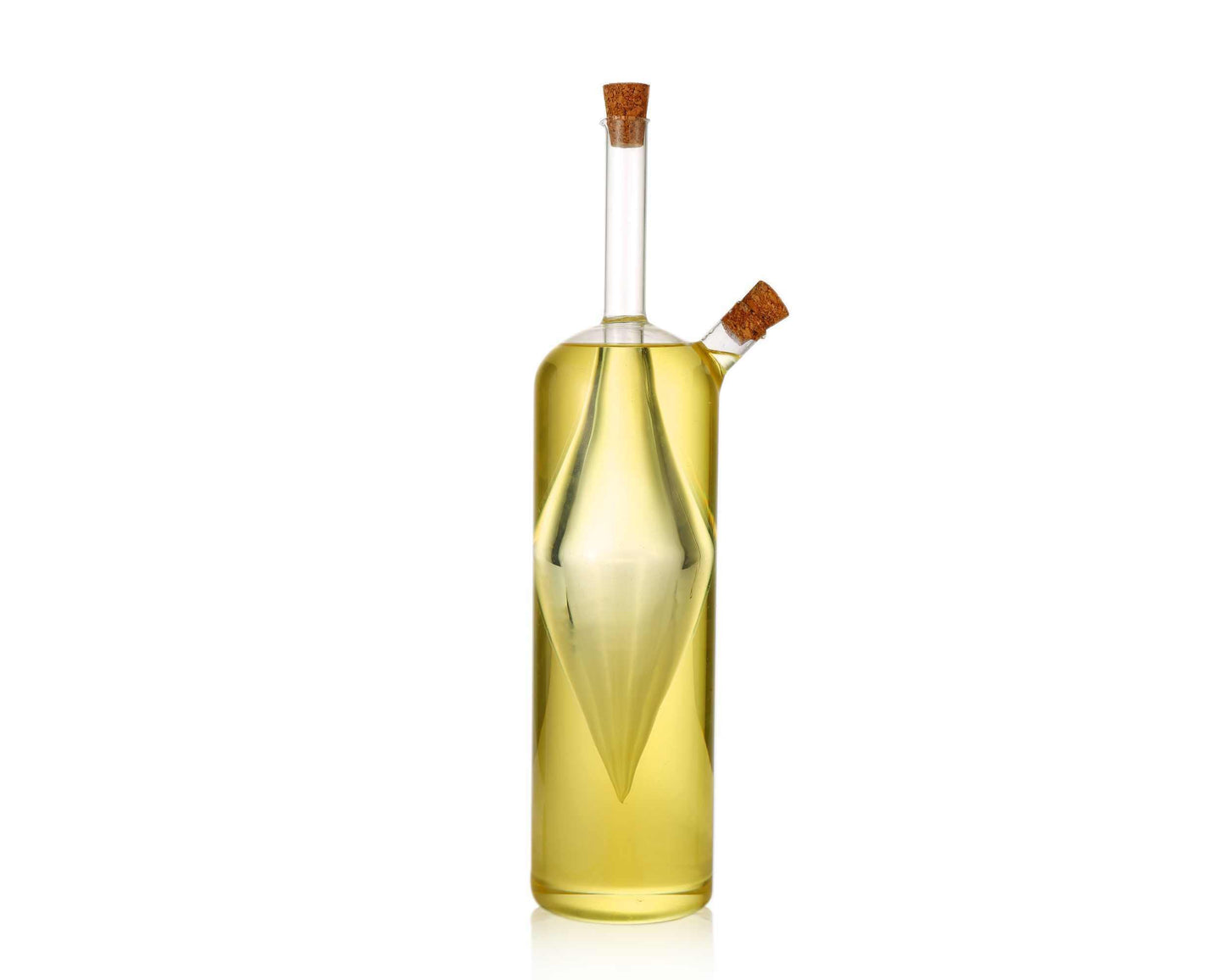 Olive Oil and Vinegar Dual Glass Dispenser Bottle (VB21) tradingmadeeasy.co.uk