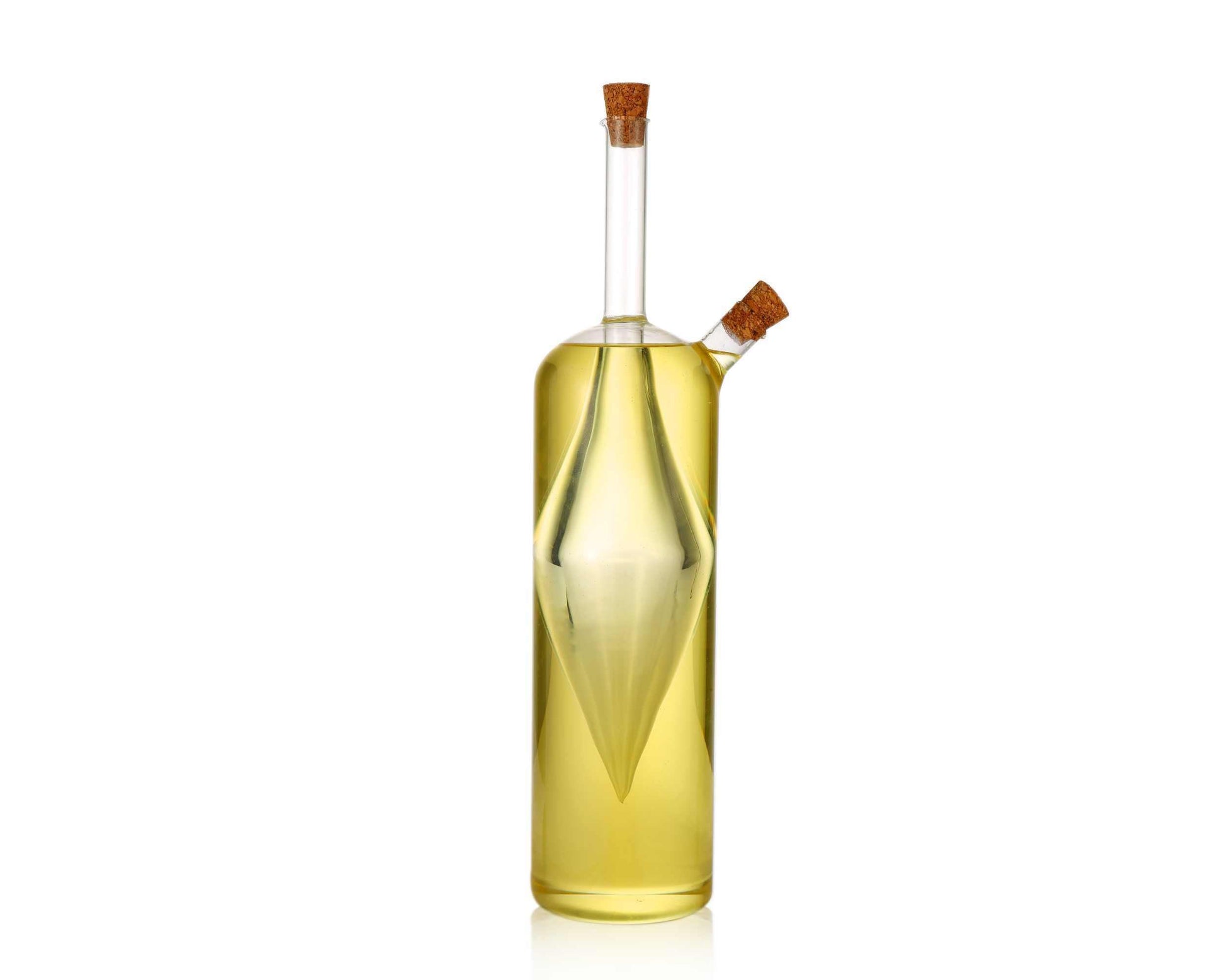 Olive Oil and Vinegar Dual Glass Dispenser Bottle (VB21) tradingmadeeasy.co.uk