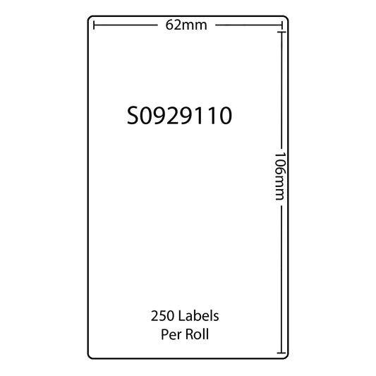 Dymo Compatible Labels S0929110 (62x106mm) Appointment Card tradingmadeeasy.co.uk
