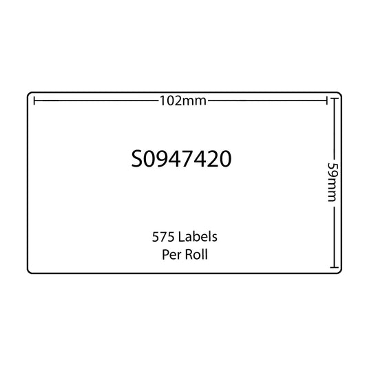Dymo Compatible Labels S0947420 (102x59mm) tradingmadeeasy.co.uk