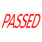 Self Inking Stamp - Passed tradingmadeeasy.co.uk