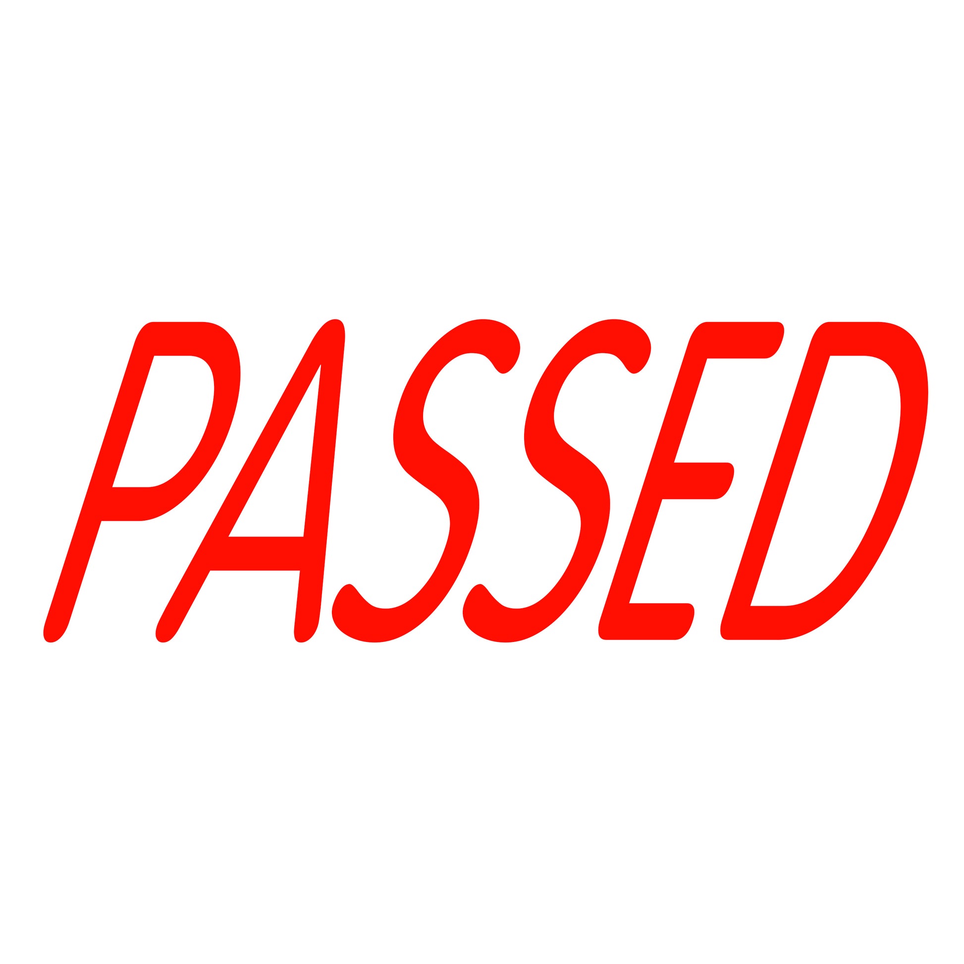 Self Inking Stamp - Passed tradingmadeeasy.co.uk