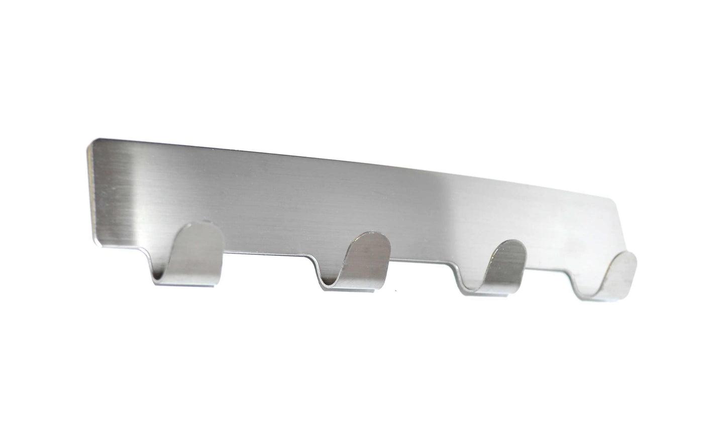 Stainless Steel 4 Hooks Strip tradingmadeeasy.co.uk
