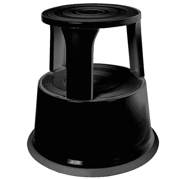 Swift Metal Supa Step Kick Stool Black tradingmadeeasy.co.uk