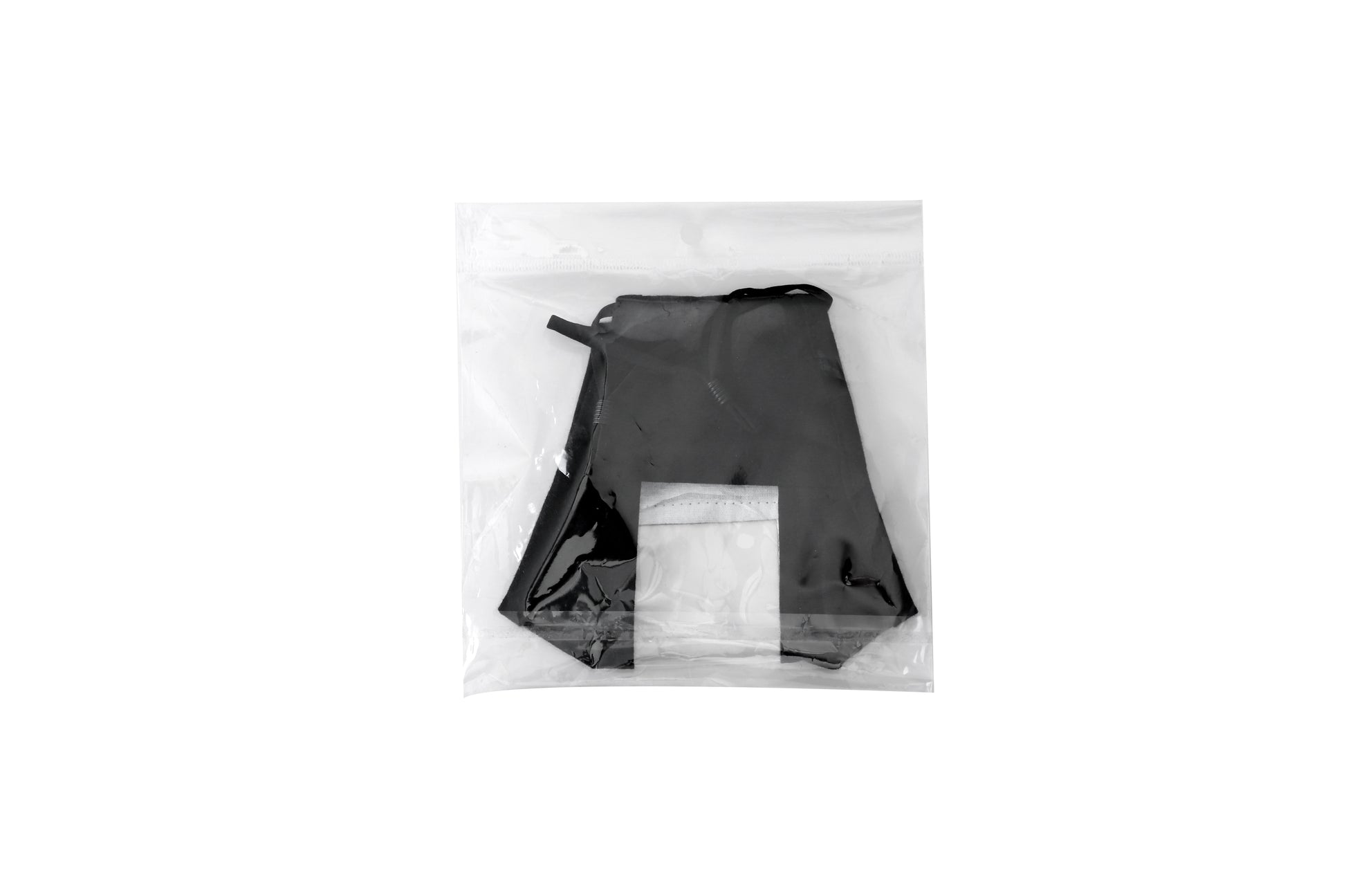 Komonee Transparent See Through Adults Cotton Washable Reusable Black Face Mask tradingmadeeasy.co.uk