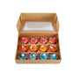 Cupcake Boxes Kraft Brown Holds 12 Single Fairy Cake with Clear Window Cardboard Packaging Box Baking Kids Muffins Cookies Weddings tradingmadeeasy.co.uk