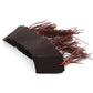 100 x Strung Hanging Card Clothing Tags 60mm x 40mm Dark Brown tradingmadeeasy.co.uk