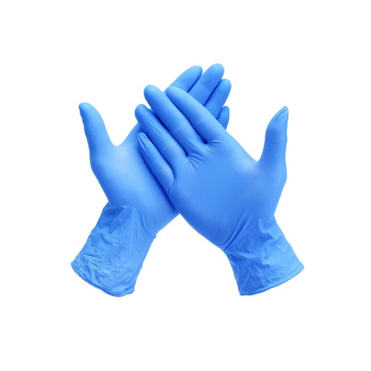 Crystal Nitrile Gloves Size  Medium (Box Of 100) tradingmadeeasy.co.uk