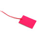 100 x Strung Hanging Card Clothing Tags 60mm x 40mm Pink tradingmadeeasy.co.uk