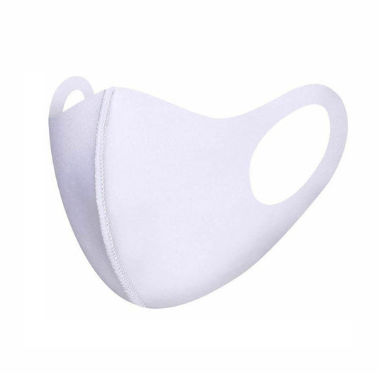 Unisex White Reusable Washable Face Protection Mask tradingmadeeasy.co.uk